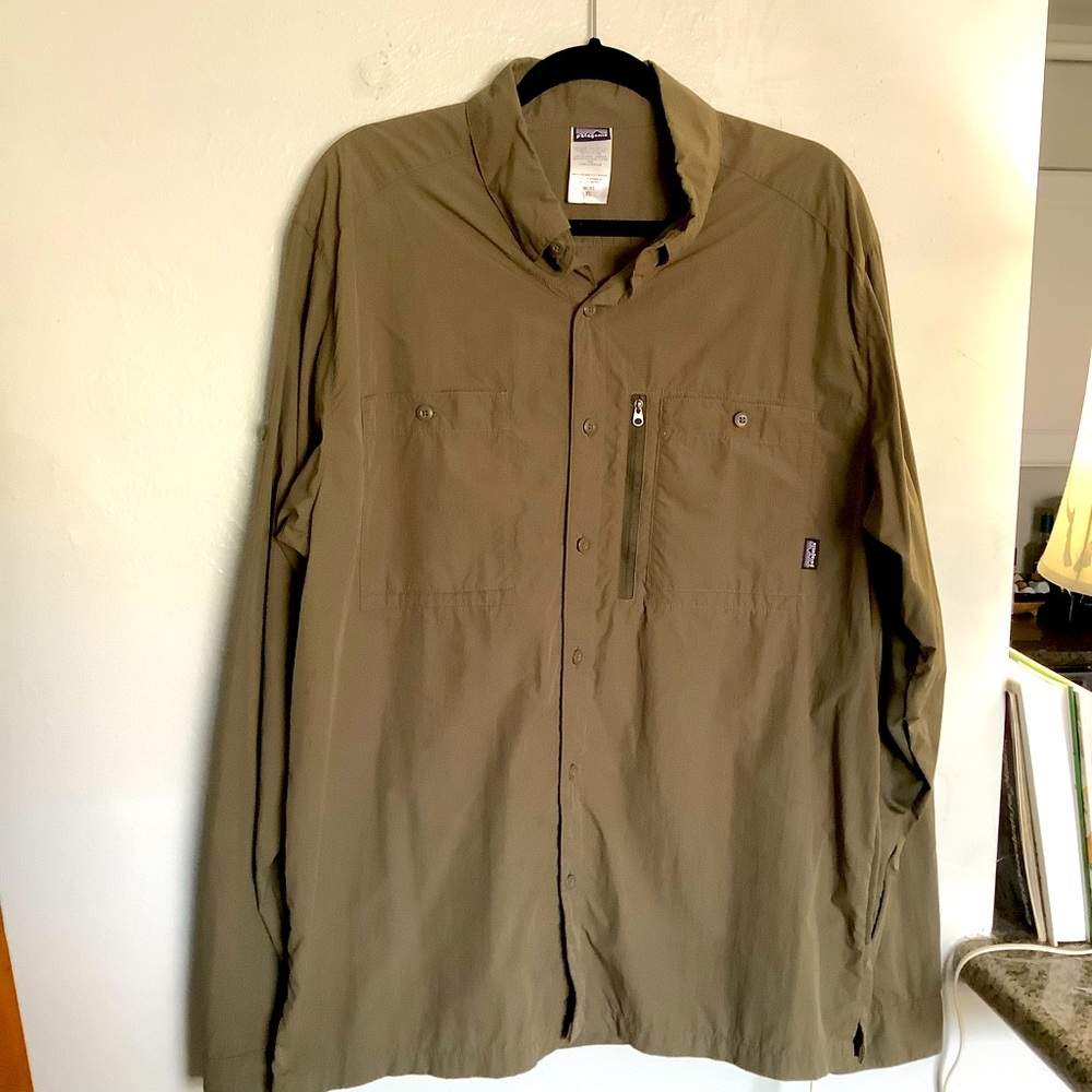 Patagonia Mens Long-sleeve Hiking 🥾 Shirt